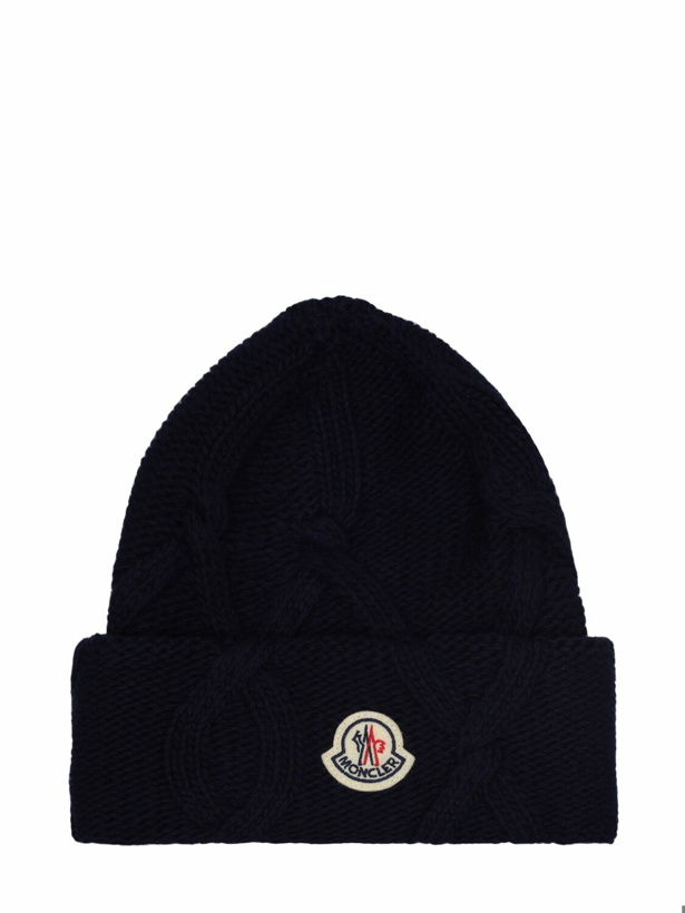 Photo: MONCLER - Tricot Carded Wool Beanie