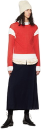 Molly Goddard Navy Charles Kilt