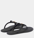 Versace Medusa thong sandals
