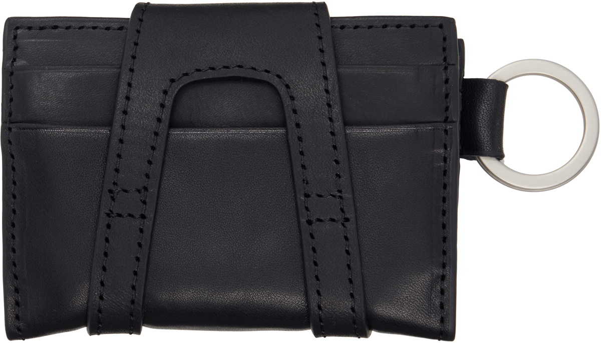 Kiko Kostadinov Black Orvos Card Holder