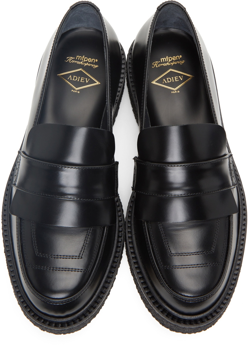 mfpen Black Adieu Edition Type 169 Loafers mfpen