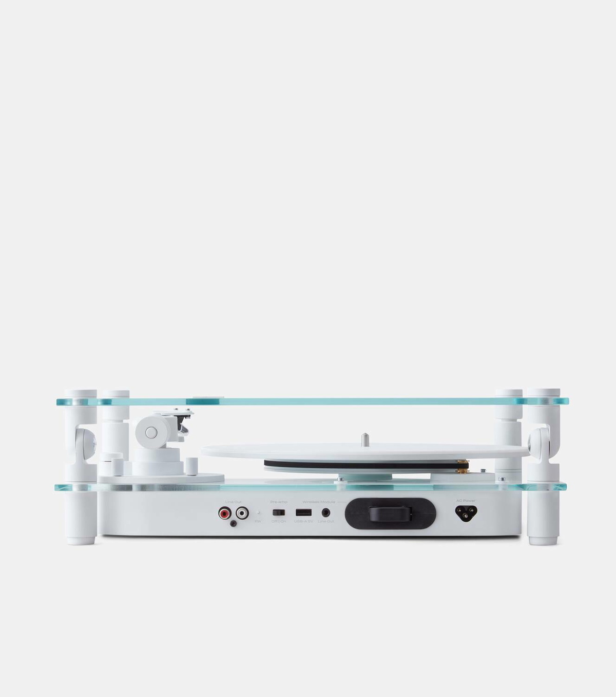 Transparent Transparent turntable