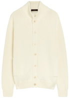 Slowear Ribbed Cotton-knit Cardigan