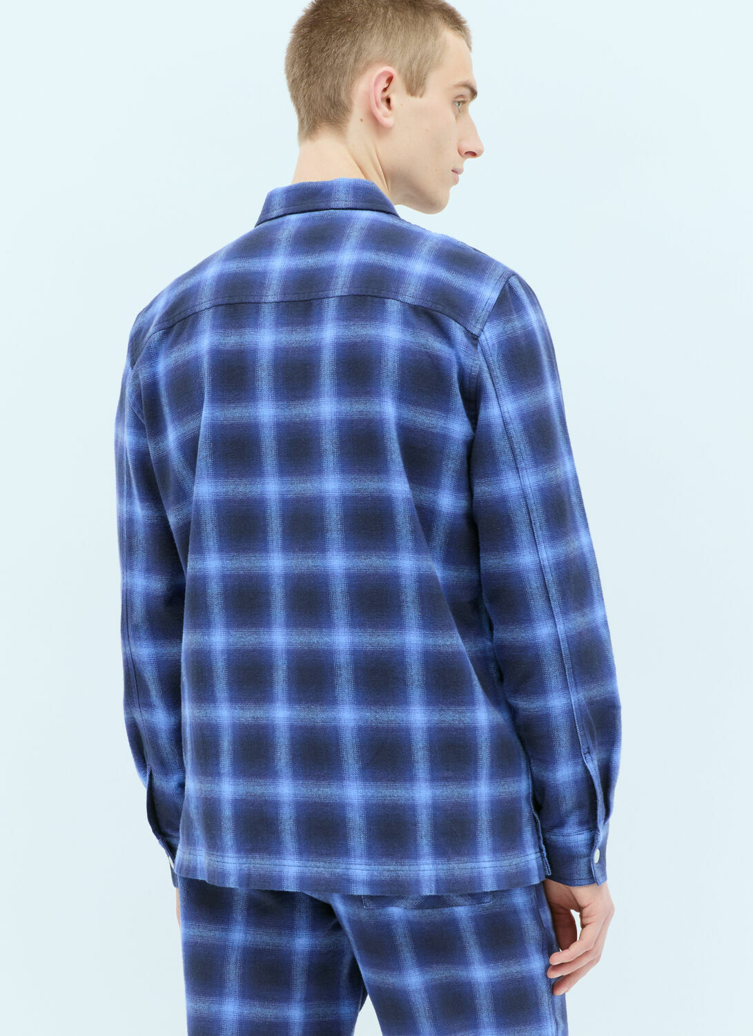 Tekla Plaid Pyjama Shirt