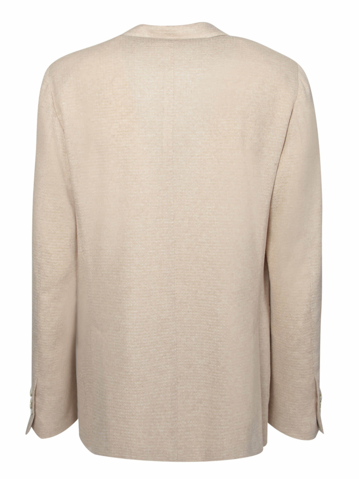 Lardini Beige Knit Jacket Lardini