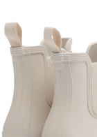 Hunter Original Rubber Chelsea Boots Ivory