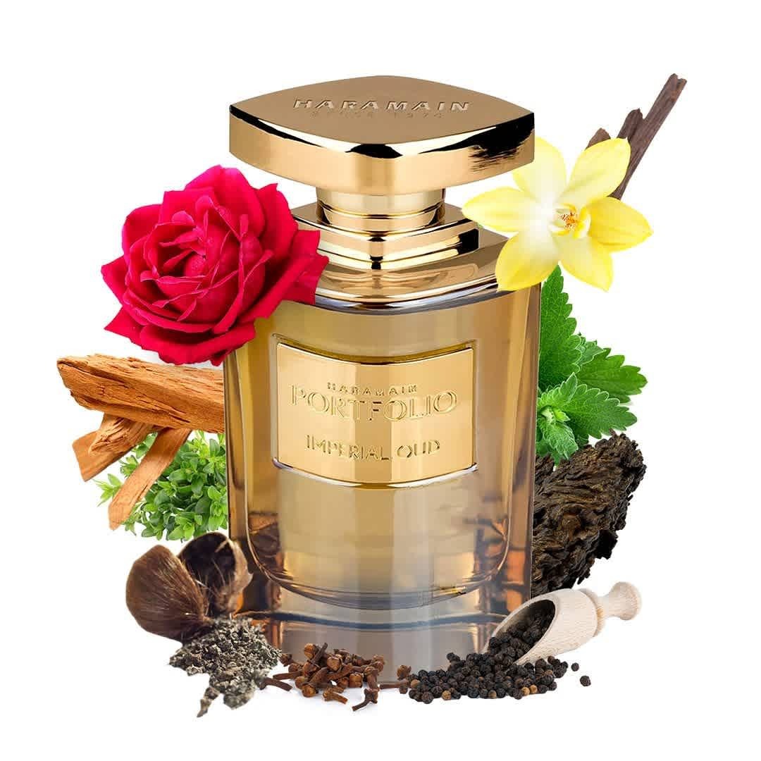 Al Haramain Unisex Portfolio Imperial Oud EDP Spray 2.54 oz Fragrances 6291100131662
