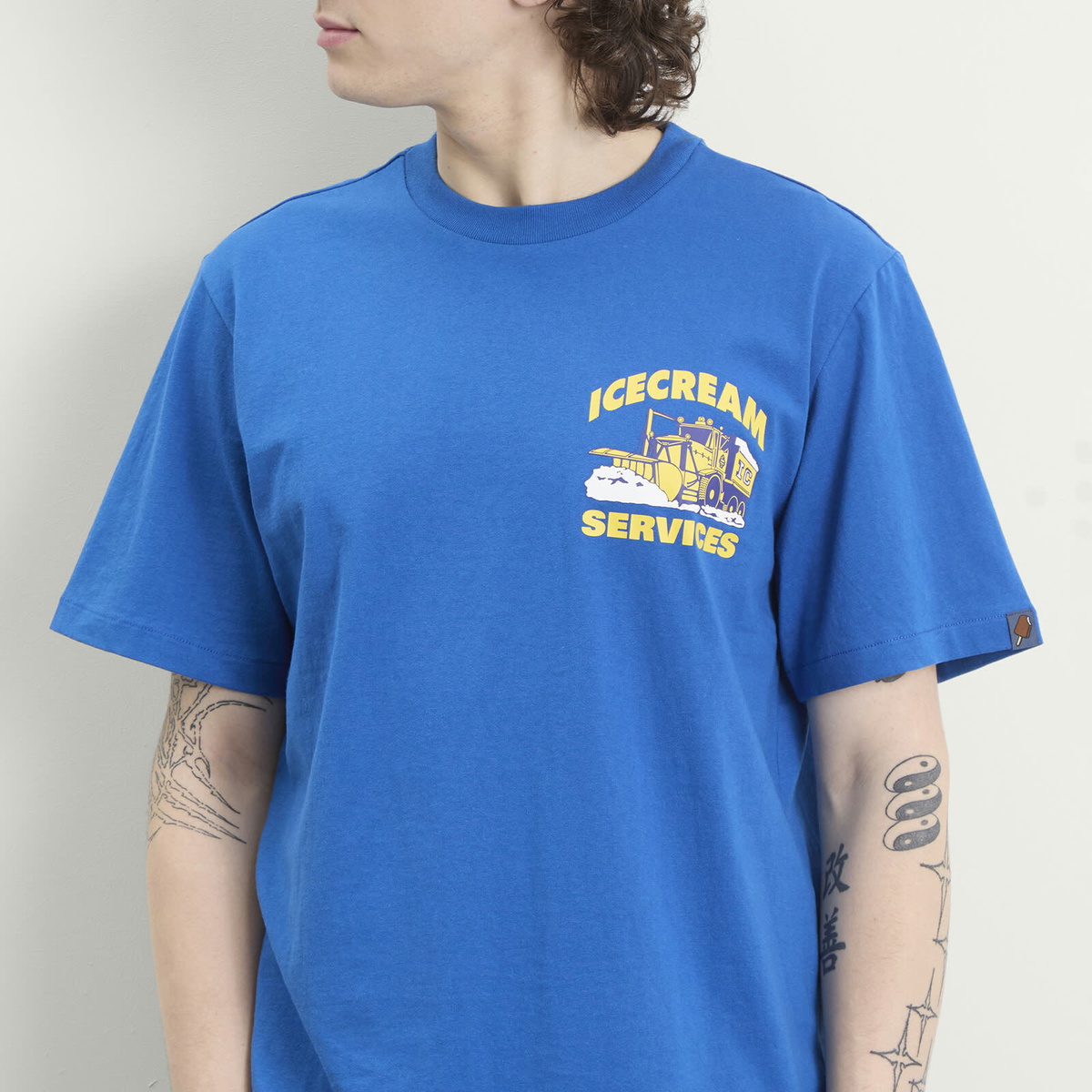 ICECREAM Men's IC Services T-Shirt in Blue