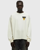 Rhude Blood And Mud Ls Tee White - Mens - Longsleeves