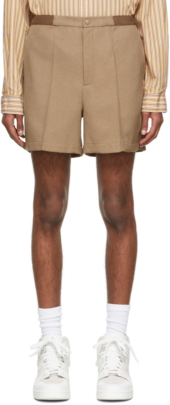 Photo: Acne Studios Beige Twill Shorts