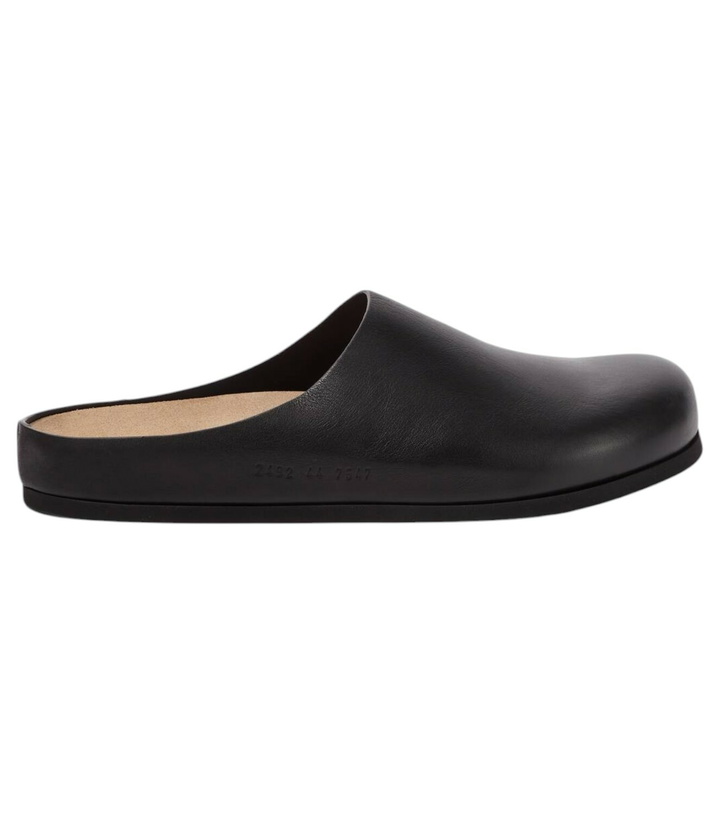 Photo: Common Projects Leather clogs