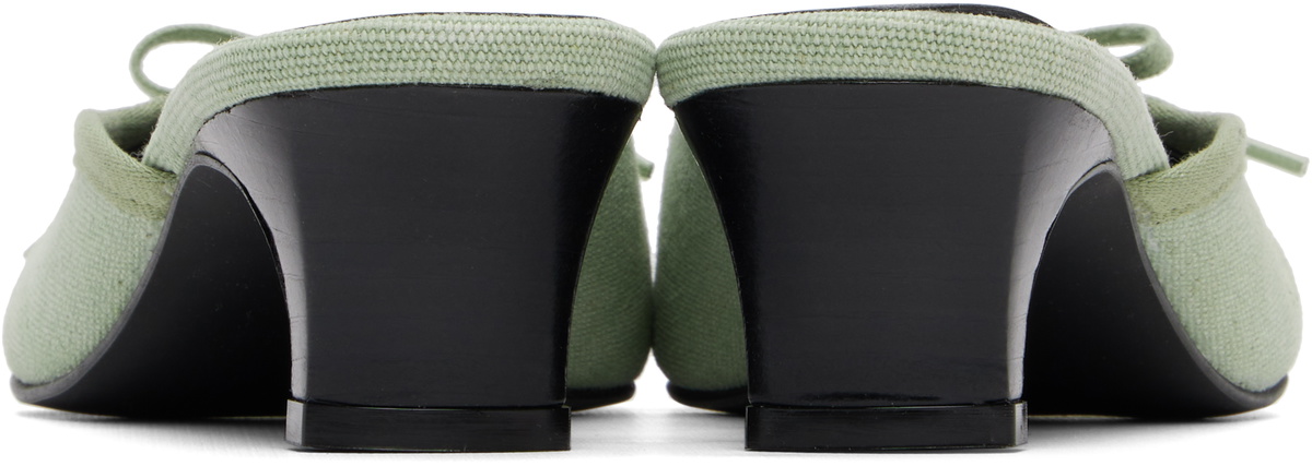 Paloma Wool Green Petra Mule Heels