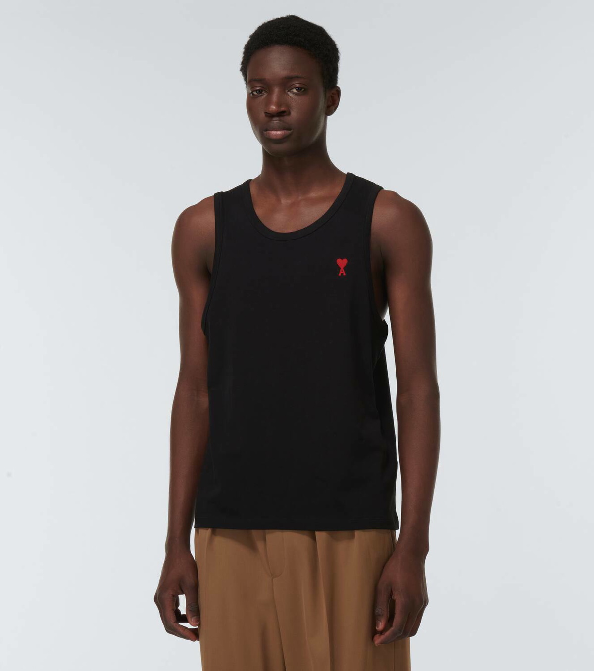 Ami Paris Cotton tank top AMI