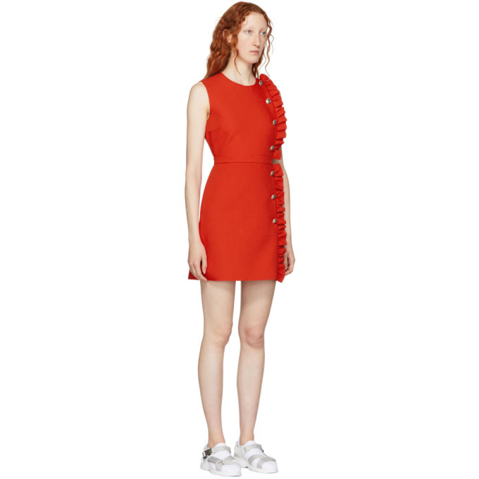 Msgm red hot sale dress