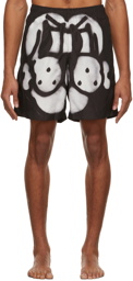 Givenchy Black Chito Edition Swim Shorts