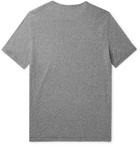 Theory - Tidal Striped Slub Knitted T-Shirt - Black