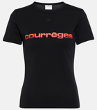 Courrèges Logo cotton jersey T-shirt