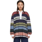 JW Anderson Multicolor Striped Rugby Polo