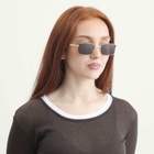Bottega Veneta Eyewear Bottega Veneta BV1469S Sunglasses in Gold/Grey 