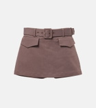 Self-Portrait Belted skort