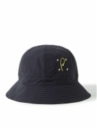 Pop Trading Company - Paul Smith Reversible Logo-Embroidered Recycled-Shell Bucket Hat - Black