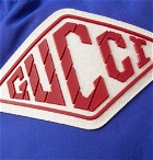 Gucci - Logo-Appliquéd Nylon Quilted Down Jacket - Men - Blue