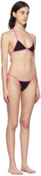 Akoia Black & Pink Cerah Bikini