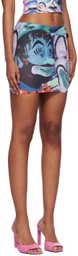TYT Multicolor 'A Few Clowns Short Of A Circus' Miniskirt