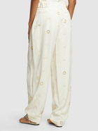 STELLA MCCARTNEY - Embellished Viscose Wide Pants