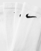 Nike Everyday Plus Lightweight Crew Socks (3 Pairs) White Men