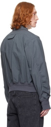 OUAT Gray Cotton Bomber Jacket