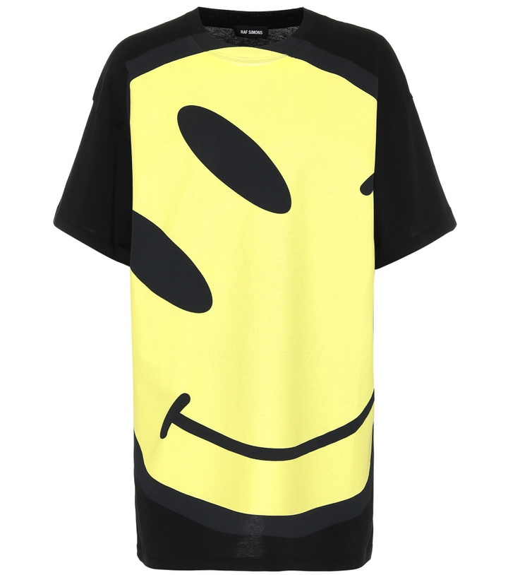 Photo: Raf Simons - Printed cotton-jersey T-shirt