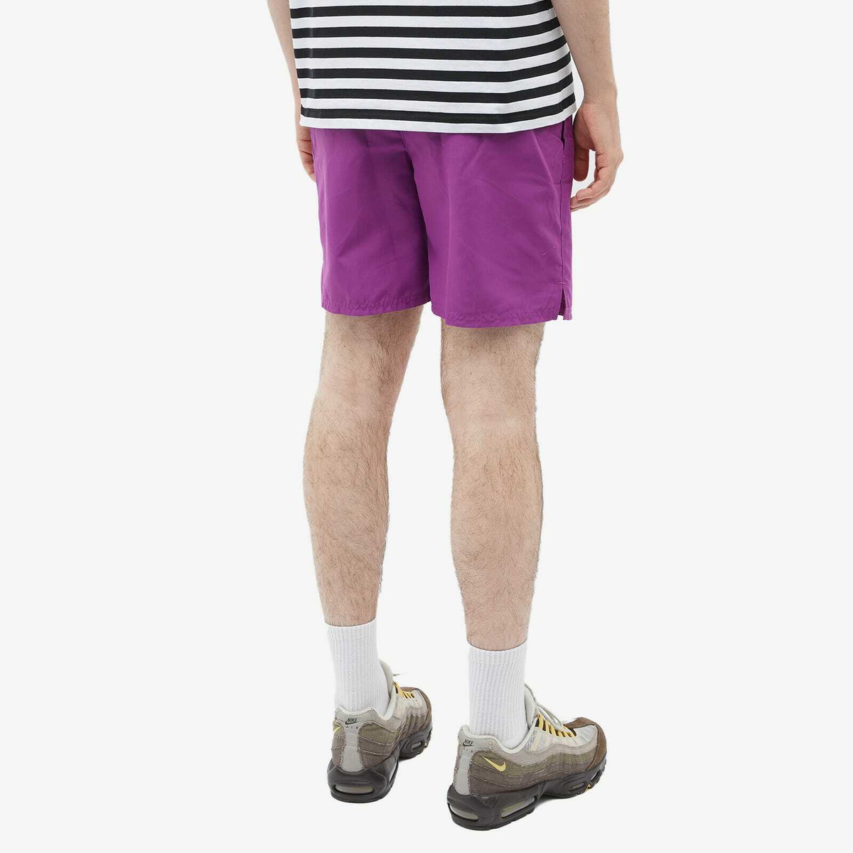 Nike Swim Men's Essential 7" Volley Short in Bold Berry