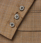 Ader Error - Checked Wool Suit Jacket - Brown