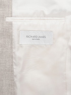 Richard James - Chapman Checked Virgin Wool Suit Jacket - Neutrals