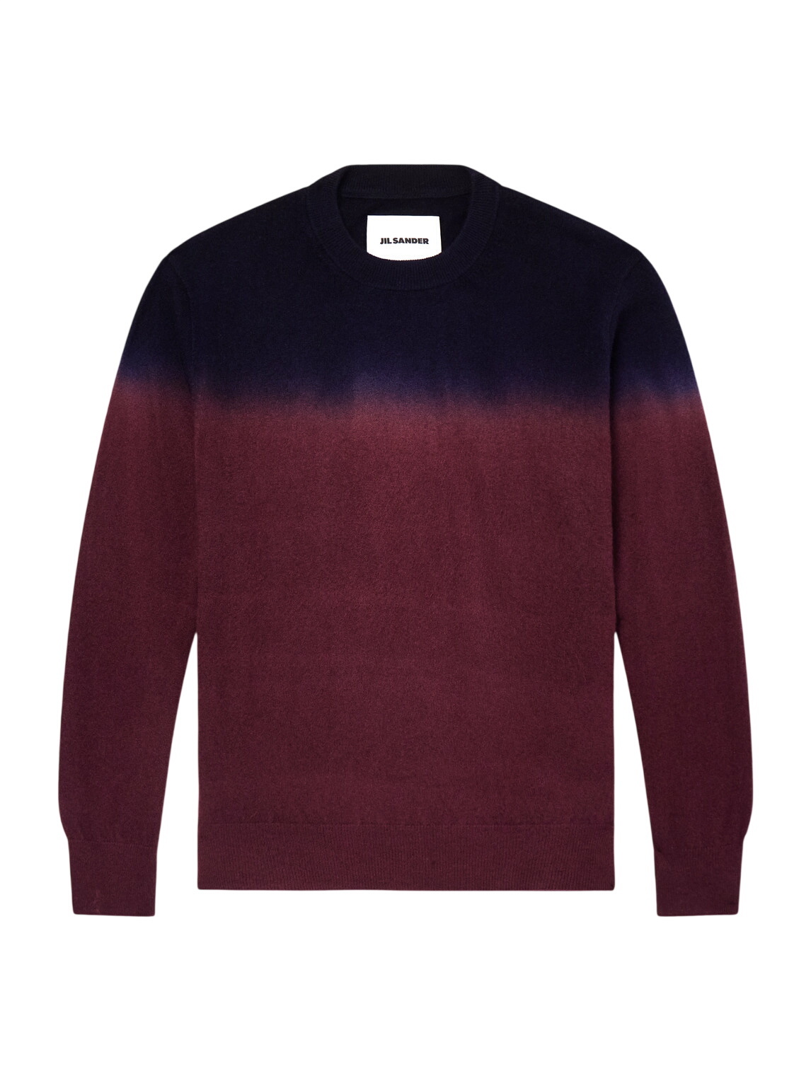 Jil Sander Knitwear In Black Cashmere And Wool Jil Sander