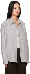 Recto Gray Gigo Oversized Shirt