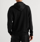 Givenchy - Logo-Appliquéd Loopback Cotton-Jersey Hoodie - Black