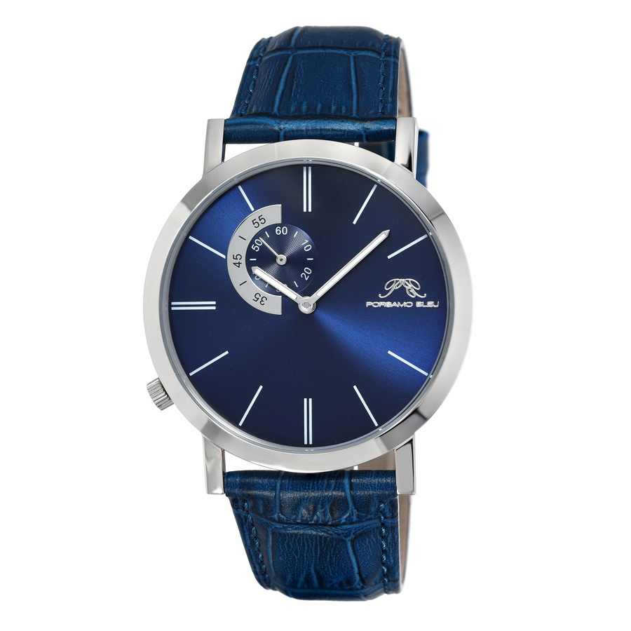 Porsamo Bleu Parker Quartz Blue Dial Mens Watch 832BPAL