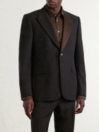 Wales Bonner - Alto Virgin Wool Blazer - Brown
