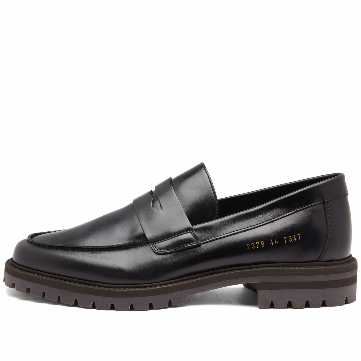 Common Projects Men's Lug Sole Loafer in Black Common Projects