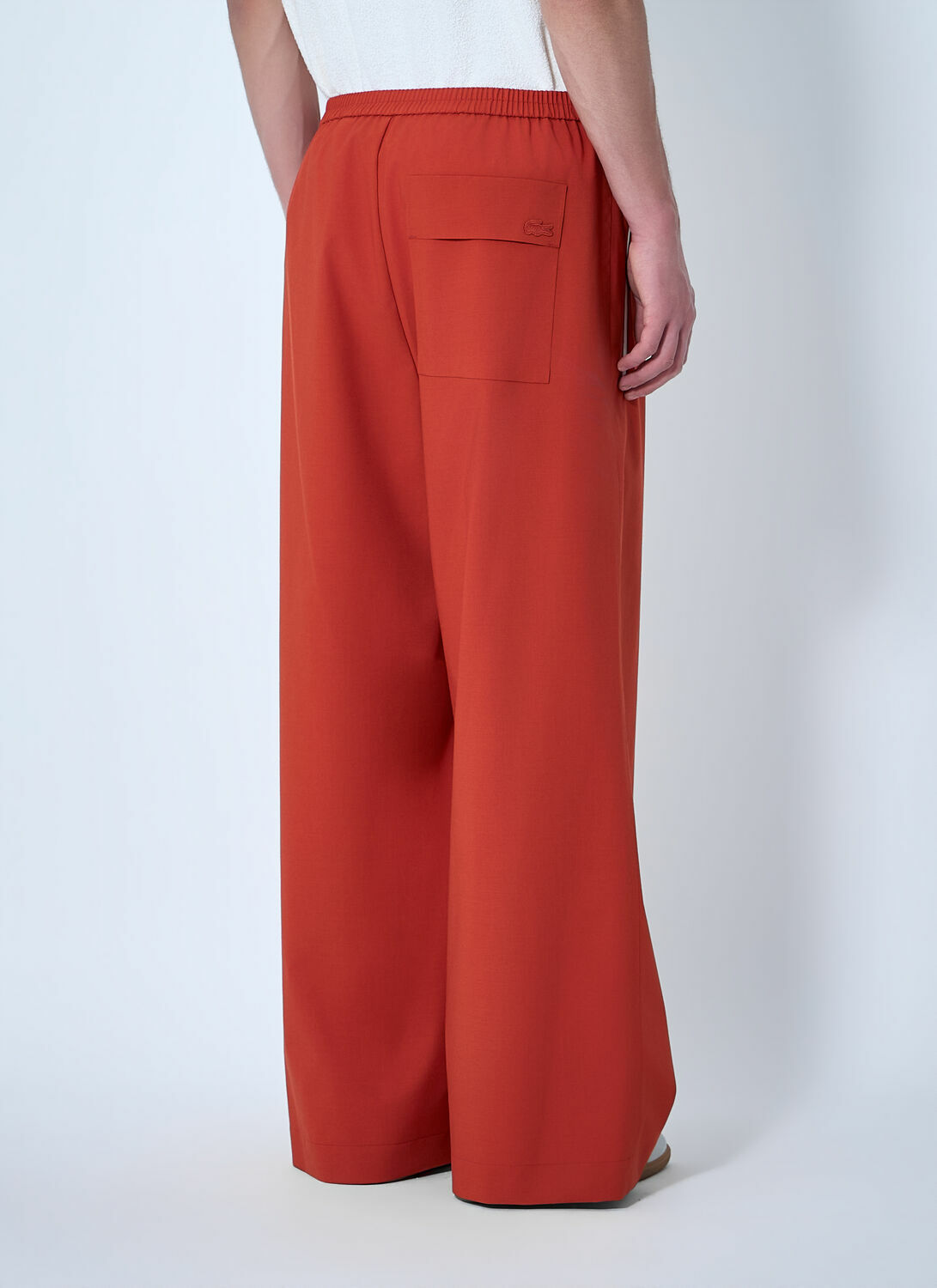 Lacoste Wide-Leg Elasticated Trousers