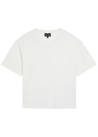 Emporio Armani Cotton T-shirt Cream
