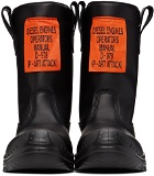 Diesel Black H-Woodkut CH Boots