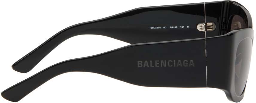 Balenciaga Black Cat-Eye Sunglasses