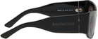 Balenciaga Black Cat-Eye Sunglasses
