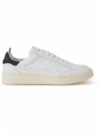Officine Creative - Mower 007 Suede-Trimmed Leather Sneakers - White
