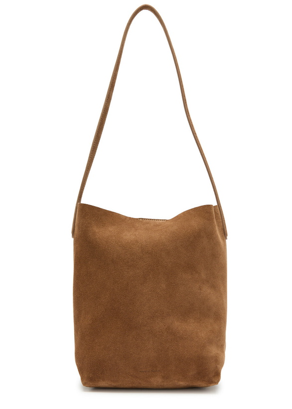 Photo: Mansur Gavriel Everyday Small Suede Tote bag - Camel - One Size