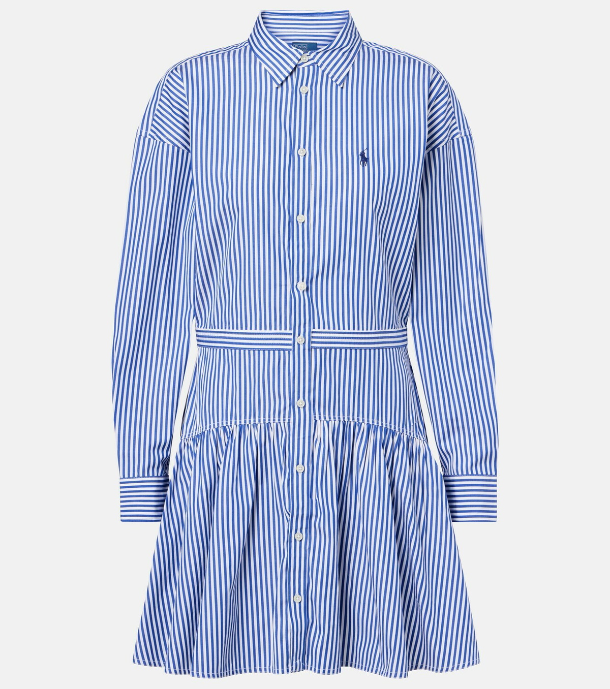 Polo Ralph Lauren Striped cotton shirt dress