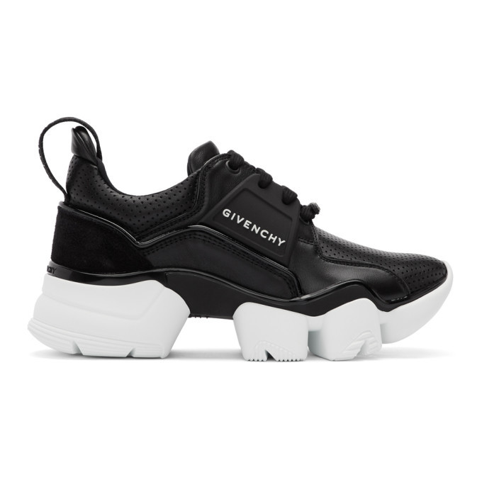 Givenchy Black and White Basse Jaw Sneakers Givenchy